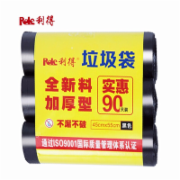 RED利得家用中号加厚垃圾袋可套90次桶 45cm*55cm*30只*3卷