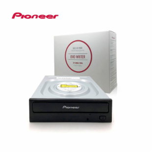 先锋(Pioneer)24倍速 SATA接口内置DVD刻录机 台式机光驱 黑色/支持windows XP/7/8/10系统/S21WBK