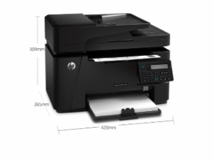 惠普(HP) LaserJet Pro MFP M128fn 黑白激光一体机