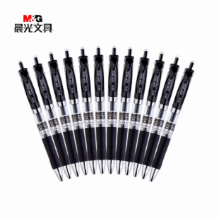 晨光 M＆G 中性笔 K-35 0.5mm (黑色/红色/蓝色/墨蓝色) 12支/盒 (替芯：G-5) 